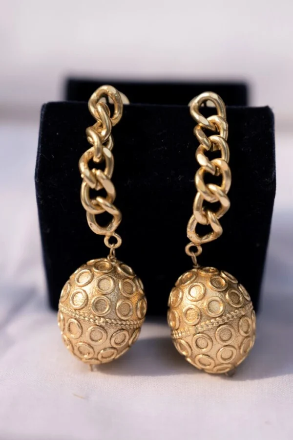 Chain Drop Earrings - Image 3