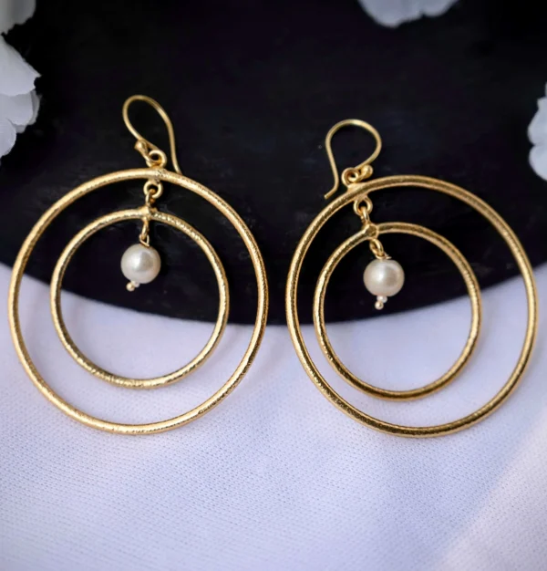 Pearl Hoops
